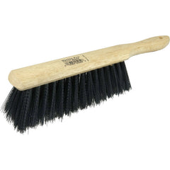 8″ - Black Synthetic Counter Dusters / Oil / Water Resistant Industrial Hand Brush - All Tool & Supply