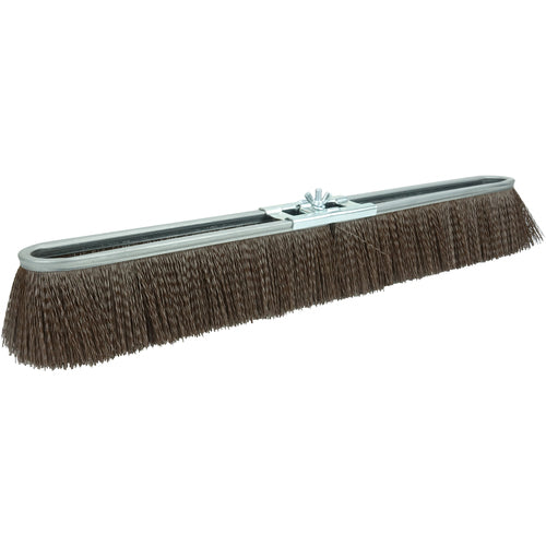 18″ Vortec Pro Coarse Sweep Strip Broom, Brown Polypropylene Fill - All Tool & Supply