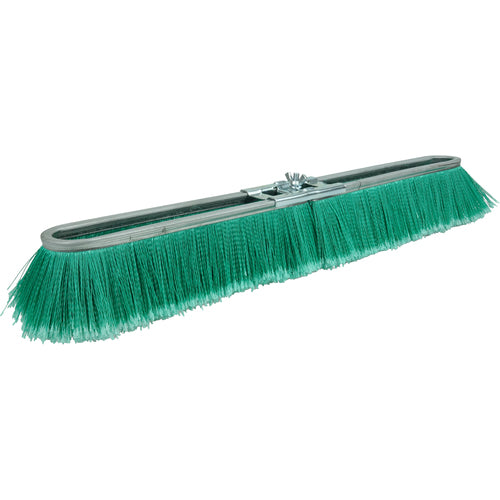 24″ Vortec Pro Fine Sweep Strip Broom, Green Polypropylene Fill - All Tool & Supply