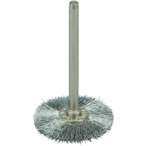 1″ Diameter - Steel Wire Mini Wheel Brush - All Tool & Supply