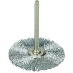 1 1/4″ Diameter - Steel Wire Mini Wheel Brush - All Tool & Supply