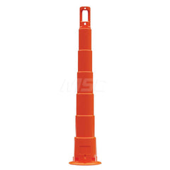 Traffic Barrels, Delineators & Posts; Type: Channelizing Cone; Material: Polyethylene; Reflective: No; Base Needed: Yes; Height (Inch): 50.4; Width (Inch): 7-3/4; Additional Information: Series: 650R1; Dimensions: 42 in Without Handle; Sub Brand: Navicade