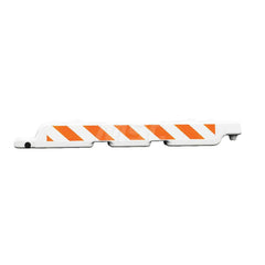 Traffic Barrels, Delineators & Posts; Type: Airport Barricade; Material: HDPE; Reflective: No; Base Needed: Yes; Width (Inch): 96; Additional Information: Includes: Flag Mount, Light Hole for 360 Degrees Lights, Space for Barricade Lights; Sub Brand: Lo-P