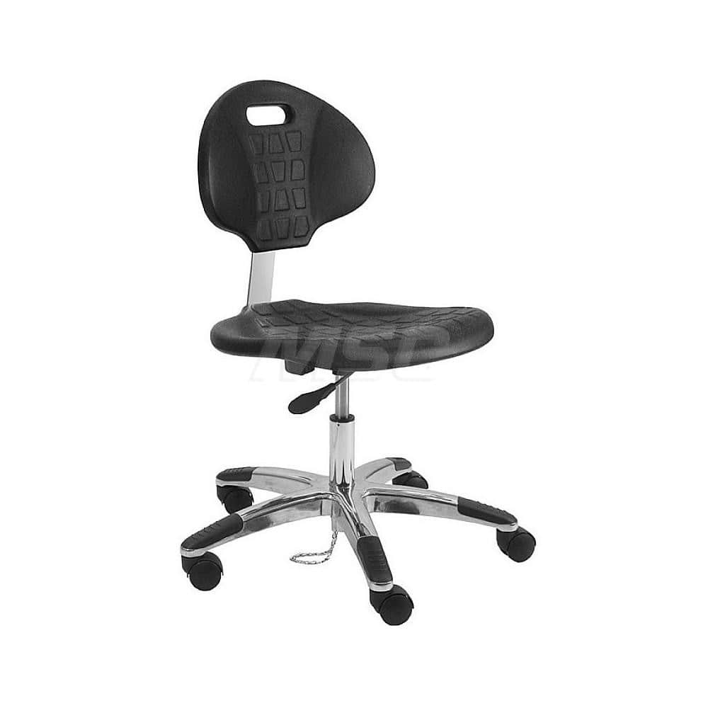 Task Chair: Polyurethane, Black