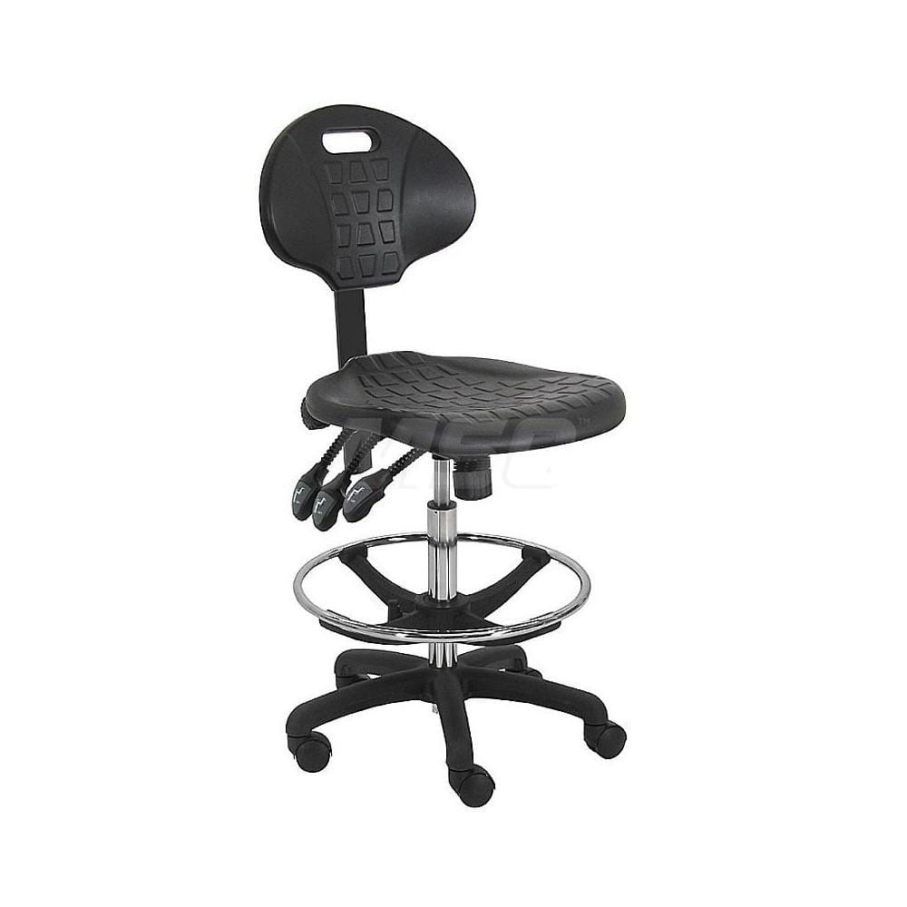 Task Chair: Polyurethane, Black