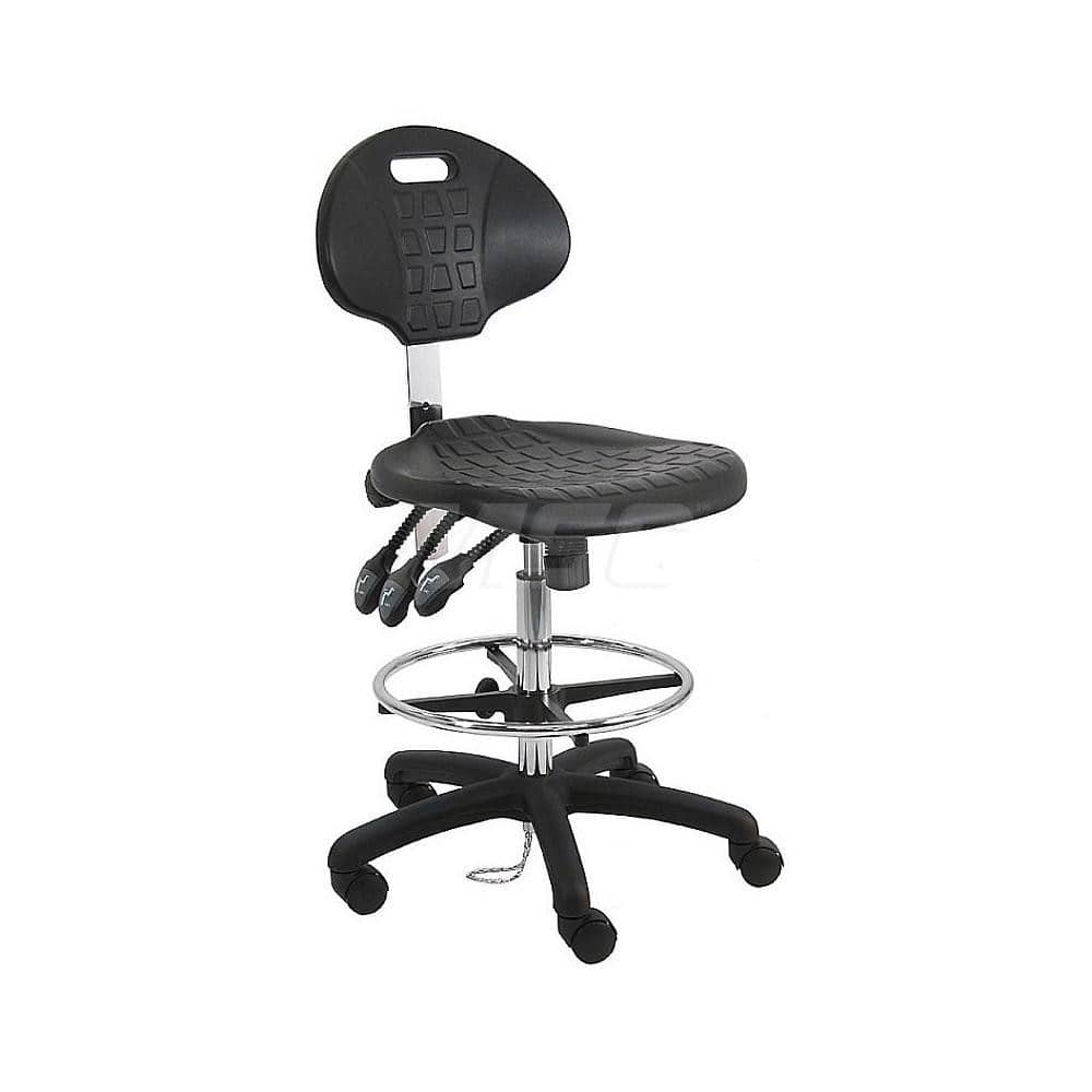 Task Chair: Polyurethane, Black