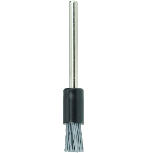 1/4″ Miniature Nylox End Brush, .018/500SC Fill - All Tool & Supply