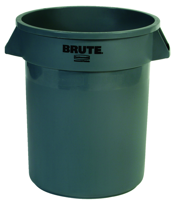 Brute - 20 Gallon Round Container --Â Double-ribbed base - All Tool & Supply