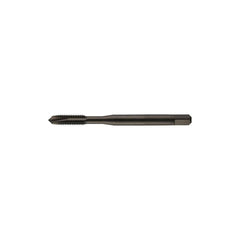 Spiral Point Tap: Metric, 3 Flutes, 3 to 5, 2B, Vanadium High Speed Steel, Bright Finish 0.374″ Thread Length, 1.94″ OAL, Right Hand, D3, Series ZELX SS