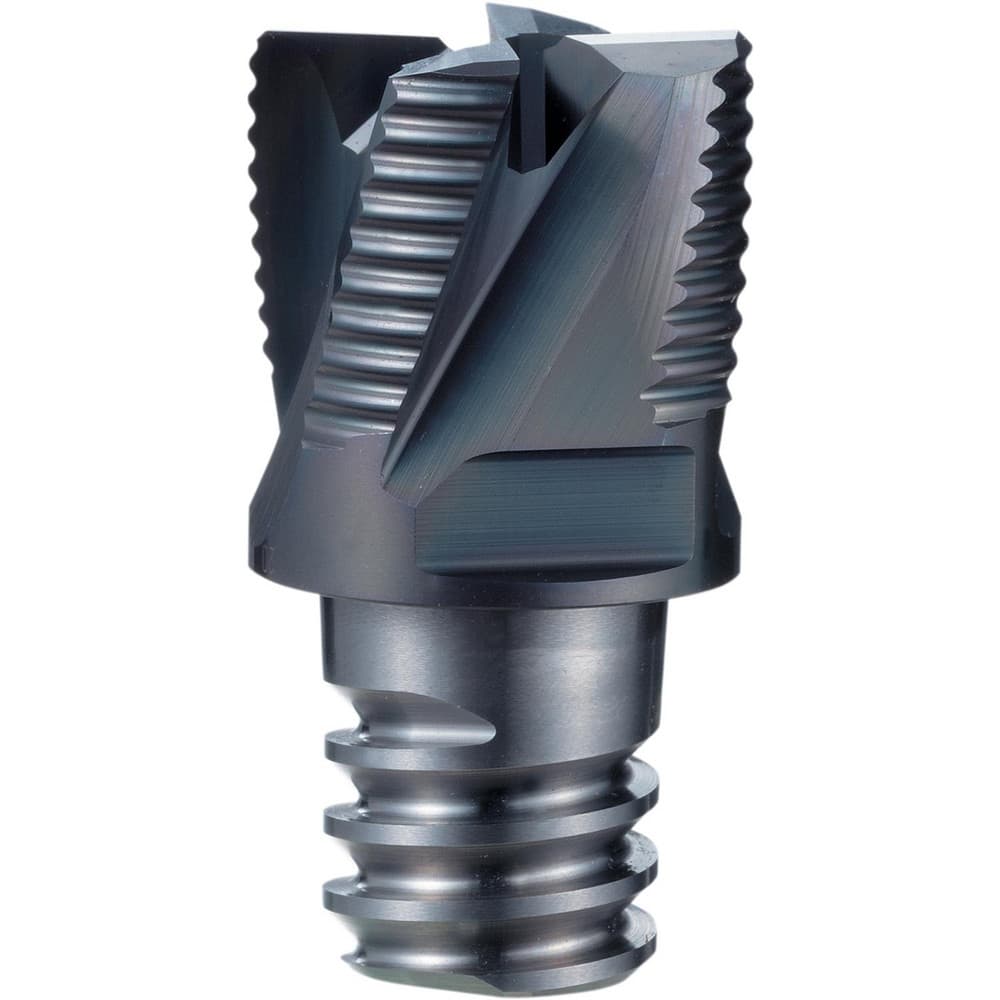 Square End Mill Heads; Mill Diameter (Inch): 5/8; Mill Diameter (Decimal Inch): 0.6250; Number of Flutes: 4; Length of Cut (Decimal Inch): 0.4380; Connection Type: PXNL; Overall Length (Inch): 0.7320 in; Material: Solid Carbide; Finish/Coating: Cr; Cuttin