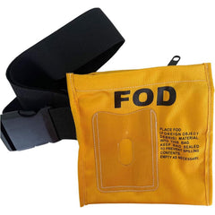 Tool Bags & Tool Totes; Closure Type: Zipper; Material: Nylon; Overall Width: 8; Overall Depth: 4 in; Overall Height: 8 in; Color: Yellow; Insulated: No; Features: Hook & Loop Top; Adjustable Waist Belt; Number Of Pockets: 3.000