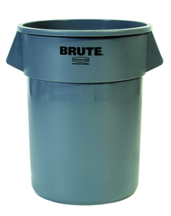 Brute - 55 Gallon Round Container --Â Double-ribbed base - All Tool & Supply