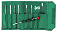 8 Piece - 2.5mm - 6mm - Precision Metric Nut Driver Set in Canvas Pouch - All Tool & Supply