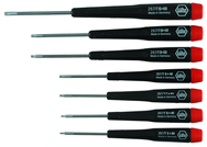 7 Piece - T5; T6; T7; T8 x 40mm; T9; T110x 50mm; T15 x 60mm - Precision Torx Screwdriver Set - All Tool & Supply