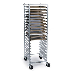 Lakeside - Storage Racks; Type: Pan Rack ; Width (Inch): 20-1/2 ; Height (Inch): 69 ; Depth (Inch): 26-1/2 ; Additional Information: Economical aluminum rack ships partially assembled. Welded ledge side panels bolt into cross-member frame pieces for adde - Exact Industrial Supply