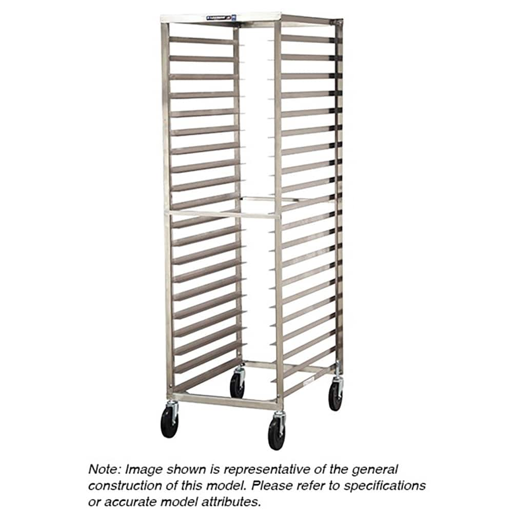 Lakeside - Storage Racks; Type: Pan Rack ; Width (Inch): 21 ; Height (Inch): 68-1/2 ; Depth (Inch): 29-1/4 ; Additional Information: Welded stainless steel - Exact Industrial Supply