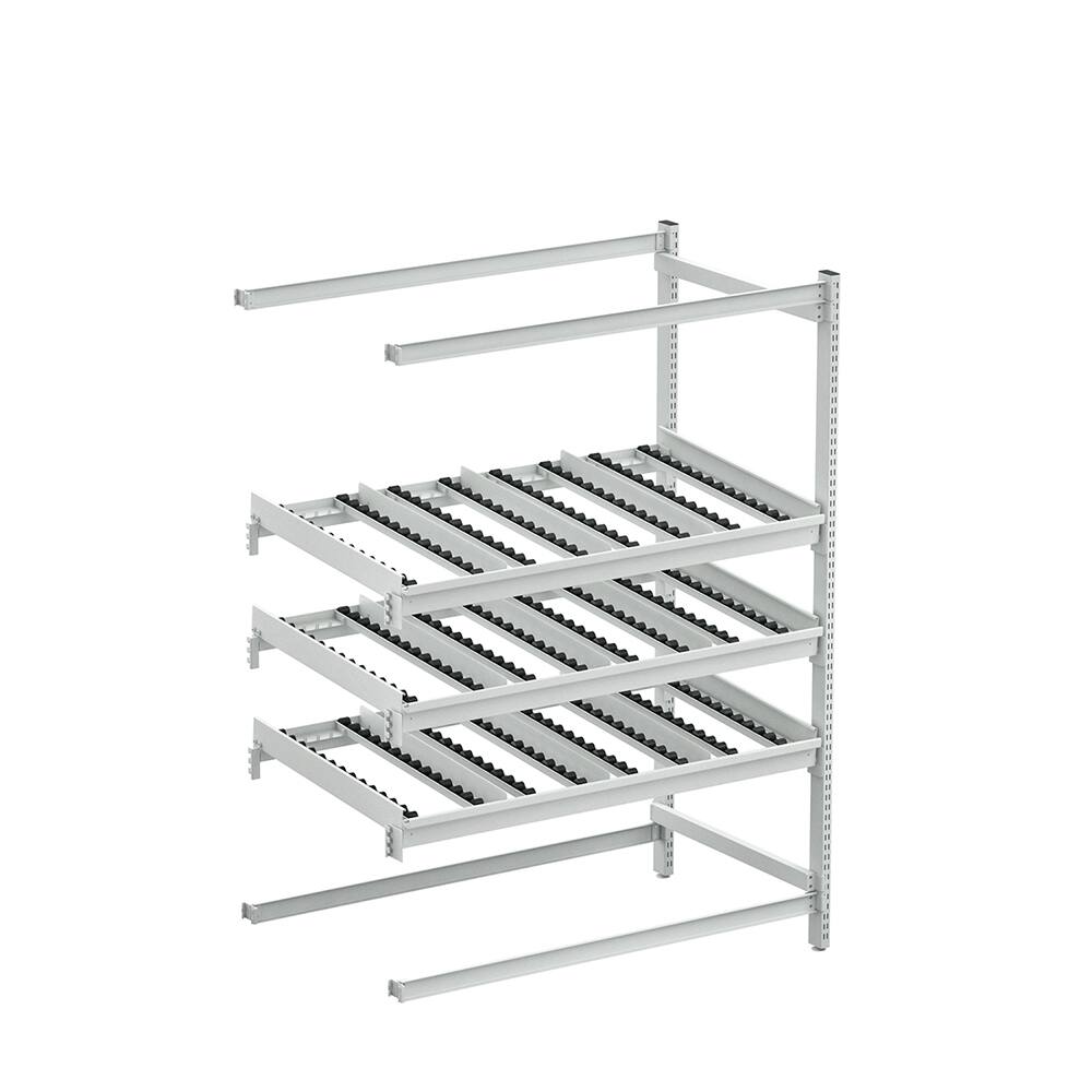 Treston - Storage Racks; Type: Flow Rack ; Width (Inch): 54-21/64 ; Height (Inch): 73 ; Depth (Inch): 31-11/16 ; Depth (Decimal Inch): 31-11/16 - Exact Industrial Supply