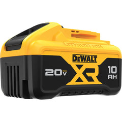 DeWALT - Power Tool Batteries; Voltage: 20.00 ; Battery Chemistry: Lithium Ion ; Battery Capacity (Ah): 10.00 ; Battery Series: 20V MAX ; Includes: (2) Batteries - Exact Industrial Supply