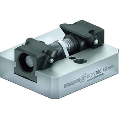 Schunk - Self-Centering Vises; Jaw Width (mm): 70.00 ; Maximum Jaw Opening Capacity (mm): 57.00 ; Maximum Jaw Opening Capacity (Inch): 2 ; Maximum Jaw Opening Capacity (Decimal Inch): 2.2050 ; Throat Depth (mm): 24.00 ; Operation Type: Manual - Exact Industrial Supply