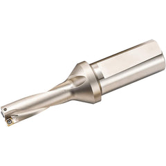 Indexable Insert Drills; Drill Style: DRV; Maximum Drill Diameter (mm): 27.00; Drill Diameter (mm): 27.00; Maximum Drill Depth (mm): 81.00; Shank Type: Straight-Cylindrical; Shank Diameter (mm): 32.00; Number of Drill Inserts: 2; Cutting Direction: Right