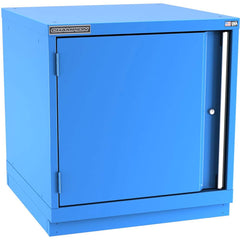 Champion Tool Storage - Storage Cabinets; Type: Desk-Height Standard Wide Door Cabinet ; Width (Inch): 28-1/4 ; Depth (Inch): 28-1/2 ; Height (Inch): 29-7/8 ; Number of Shelves: 2 ; Material: Steel - Exact Industrial Supply