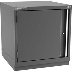 Champion Tool Storage - Storage Cabinets; Type: Desk-Height Standard Wide Door Cabinet ; Width (Inch): 28-1/4 ; Depth (Inch): 28-1/2 ; Height (Inch): 29-7/8 ; Number of Shelves: 2 ; Material: Steel - Exact Industrial Supply