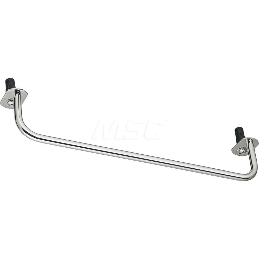 Washroom Shelves, Soap Dishes & Towel Holders; Type: Fixture Mounted Towel Bar; Towel Rod; Holder Type: Towel Rod; Material: Metal; Mount Type: Wall; Overall Height: 3.50; Finish: Chrome-Plated; Material: Metal; Finish/Coating: Chrome; Chrome-Plated