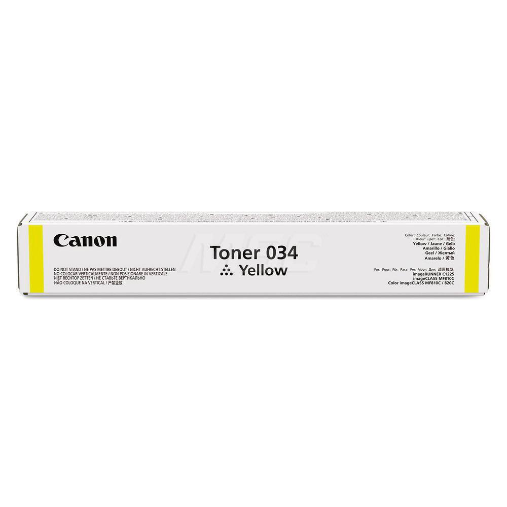 Canon - Office Machine Supplies & Accessories; Office Machine/Equipment Accessory Type: Toner Cartridge ; For Use With: Canon ImageCLASS MF810Cdn; MF820Cdn ; Color: Yellow - Exact Industrial Supply