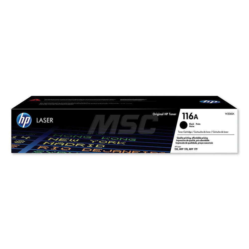 Hewlett-Packard - Office Machine Supplies & Accessories; Office Machine/Equipment Accessory Type: Toner Cartridge ; For Use With: HP Color Laser MFP 179fnw (4ZB97A#BGJ) ; Color: Black - Exact Industrial Supply