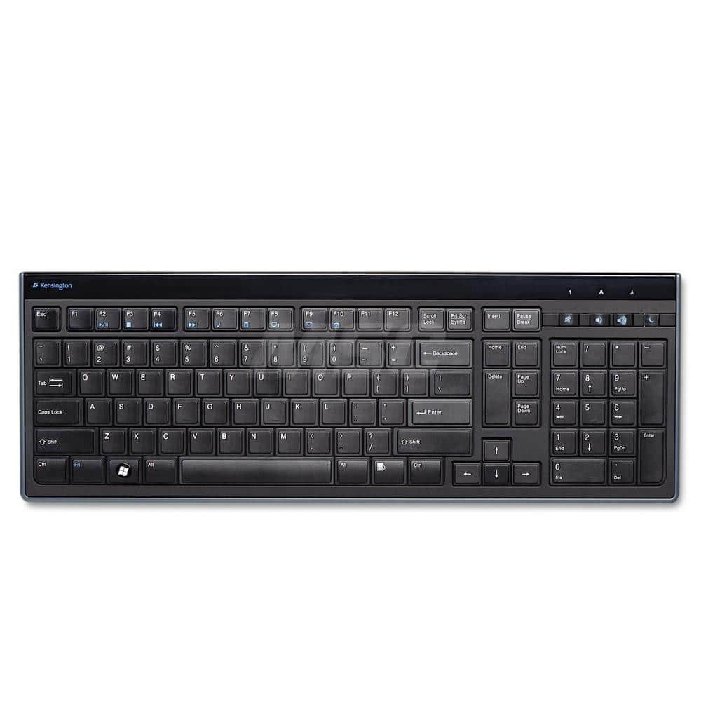 ACCO - Office Machine Supplies & Accessories; Office Machine/Equipment Accessory Type: Keyboard ; For Use With: Desktop PCs ; Color: Black - Exact Industrial Supply