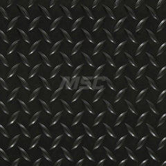 M + A Matting - Switchboard Matting; Specification Type: ANSI/ASTM Type II Class 2 ; Thickness (Inch): 1/4 ; Width (Feet): 3.00 ; Length (Feet): 75.000 ; Surface Pattern: Diamond-Plate ; Color: Black - Exact Industrial Supply