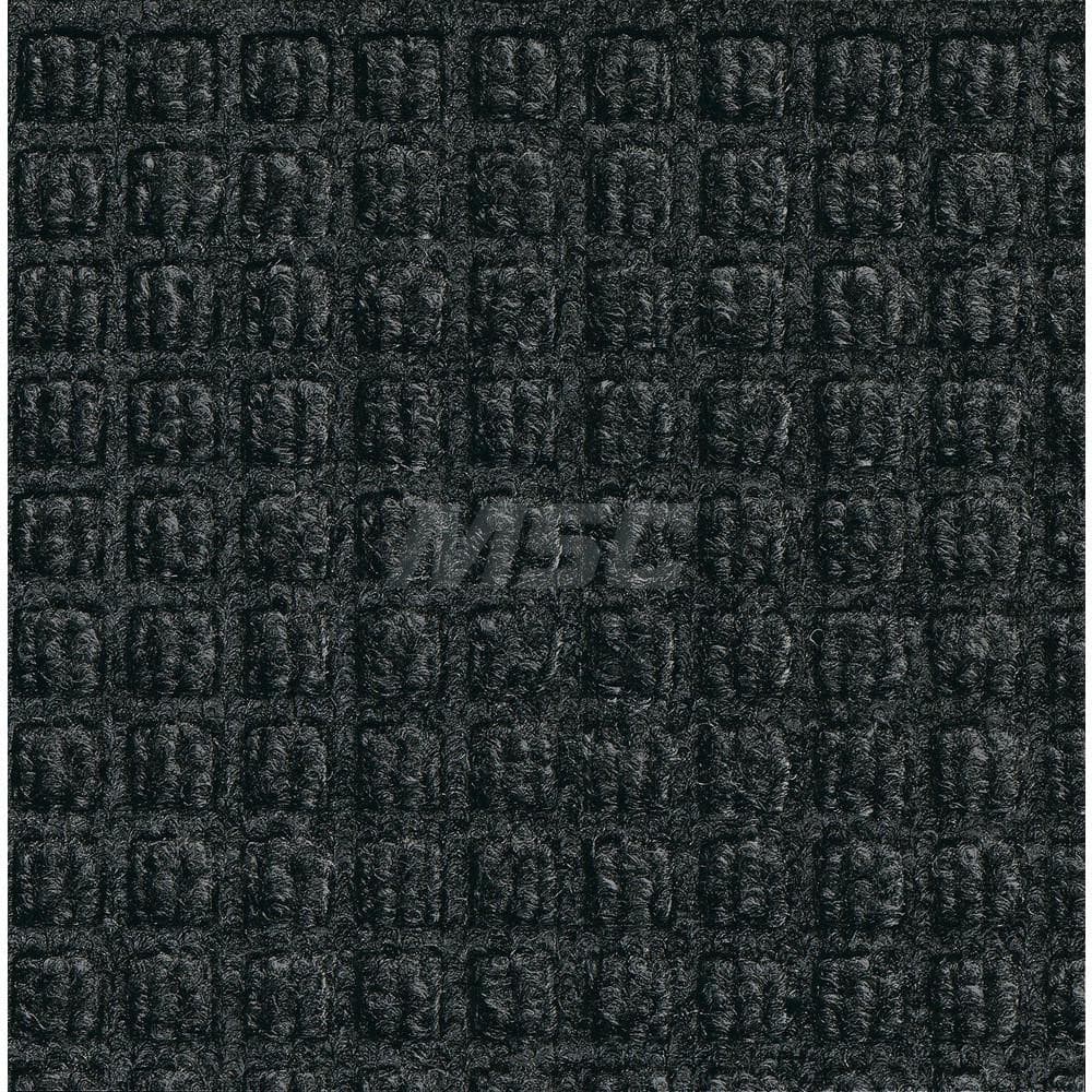 M + A Matting - Entrance Matting; Indoor or Outdoor: Indoor & Outdoor ; Traffic Type: Heavy/High Traffic ; Surface Material: Solution Dyed PET ; Base Material: SBR Rubber ; Surface Pattern: Raised Waffle ; Color: Charcoal - Exact Industrial Supply