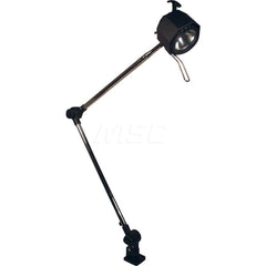 Sunnex Lighting - Task Lights; Fixture Type: General Purpose ; Color: Black ; Lamp Type: Halogen ; Mounting Type: Base Mount ; Adjustable Arm Type: Multi-pivot ; Arm Length (mm): 990 - Exact Industrial Supply