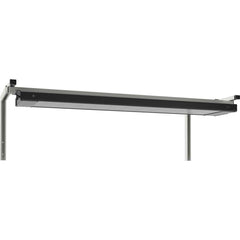 BOSTONtec - Workbench & Workstation Accessories; Type: Overhead Light Frame/Fixture ; For Use With: 60" BOSTONtec; 72" BOSTONtec ; Depth (Inch): 11 ; Width (Inch): 56 ; Color: Black - Exact Industrial Supply