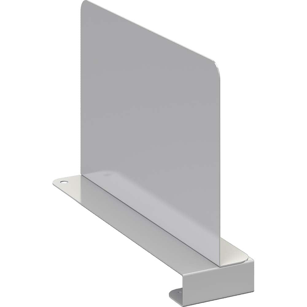 BOSTONtec - Workbench & Workstation Accessories; Type: Shelf Divider ; For Use With: 48" BOSTONtec; 60" BOSTONtec; 72" BOSTONtec ; Height: 7-1/2 (Inch); Depth (Inch): 11-3/4 - Exact Industrial Supply