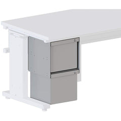 BOSTONtec - Workbench & Workstation Accessories; Type: Workbench Drawer ; For Use With: 48" BOSTONtec; 60" BOSTONtec; 72" BOSTONtec ; Height: 24 (Inch); Depth (Inch): 18 ; Width (Inch): 12 ; Load Capacity (Lb.): 100.000 - Exact Industrial Supply