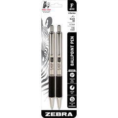 Zebra Pen - Pens & Pencils; Type: Ball Point Pen ; Color: Black ; Tip Type: 0.7MM - Exact Industrial Supply