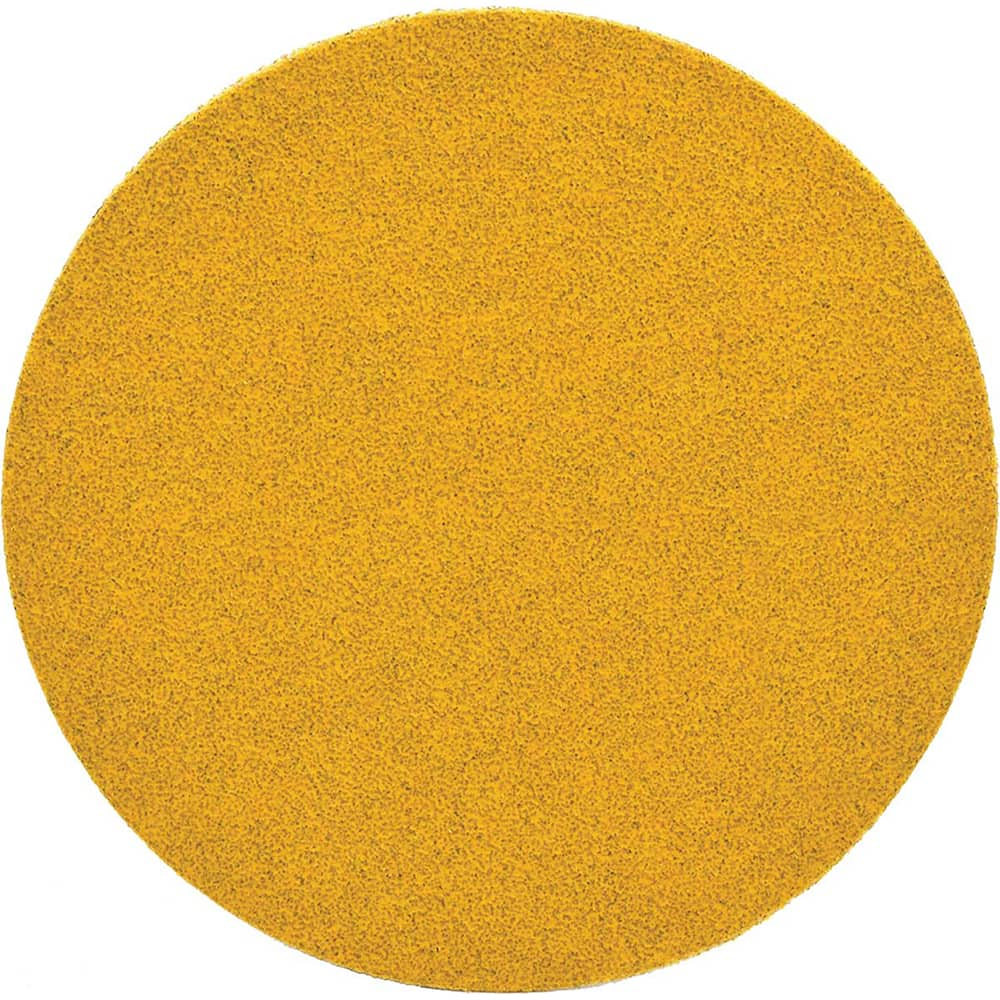 Superior Abrasives - Adhesive-Backed/PSA Discs; Disc Diameter (Inch): 5 ; Abrasive Material: Aluminum Oxide ; Grit: 80 ; Tooling Compatibility: Orbital Sanders ; Backing Material: Paper ; Disc Color: Gold - Exact Industrial Supply