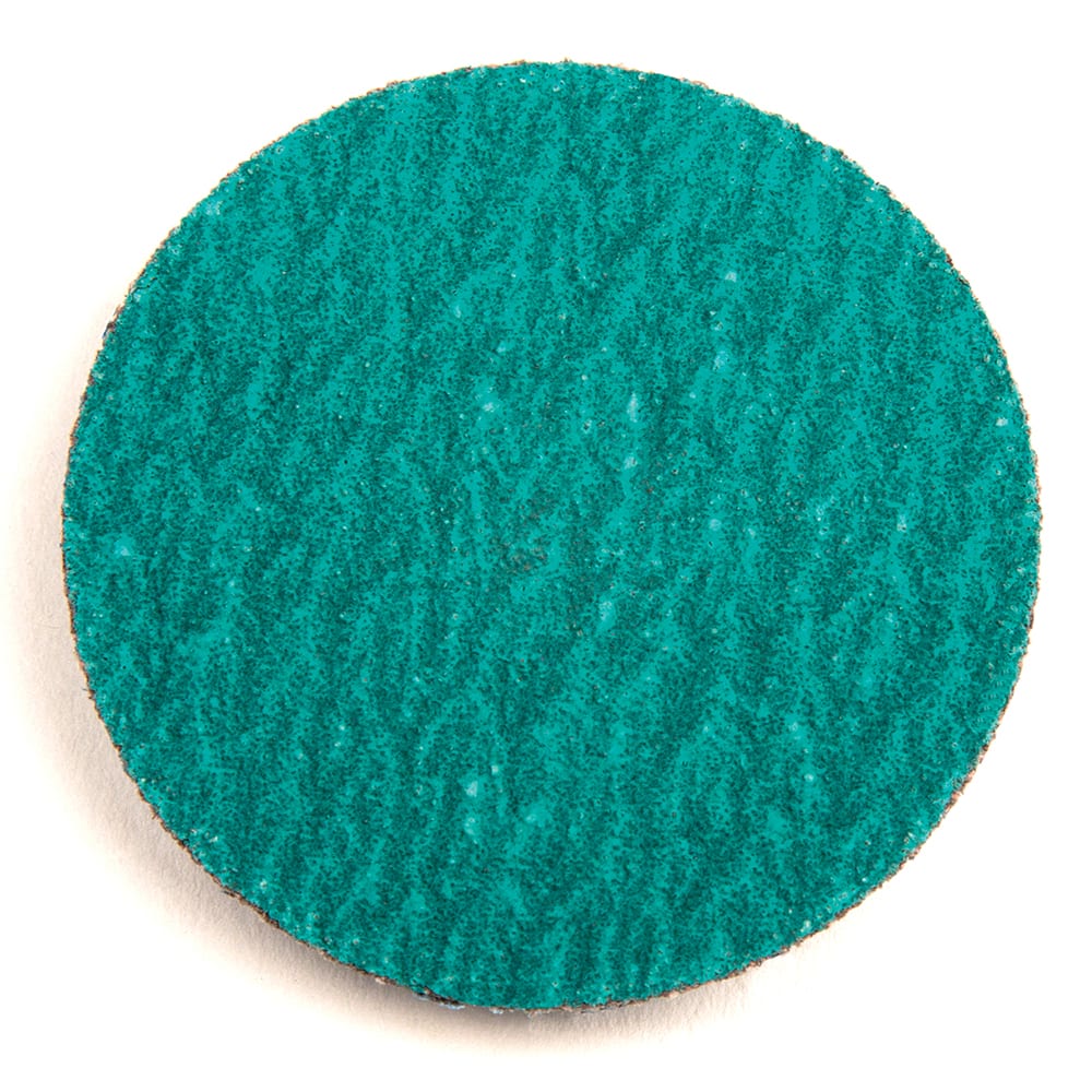 Superior Abrasives - Quick Change Discs; Disc Diameter (Inch): 1-1/2 ; Attaching System: Type S ; Abrasive Type: Coated ; Abrasive Material: Zirconia Alumina ; Grit: 100 ; Backing Material: Cloth - Exact Industrial Supply