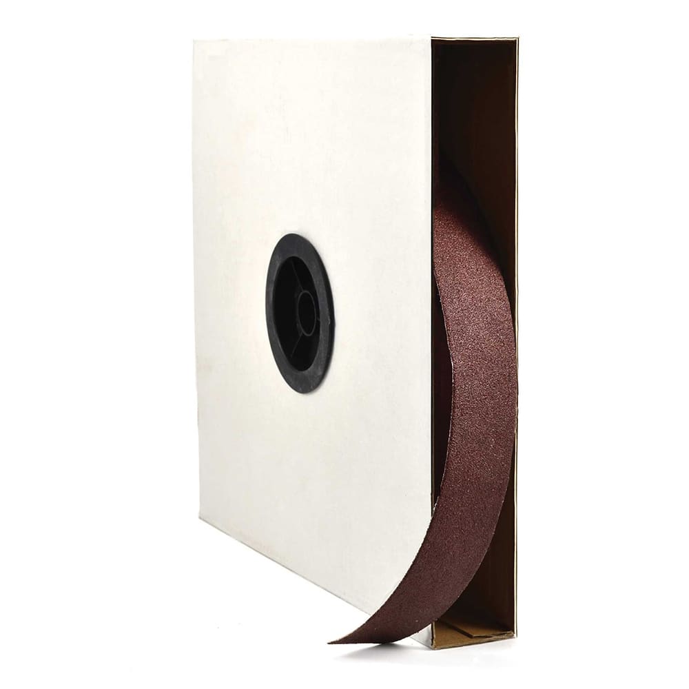 Superior Abrasives - Shop Rolls; Abrasive Material: Aluminum Oxide ; Roll Width (Inch): 1 ; Roll Length (yd): 50.00 ; Grit: 80 ; Backing Material: Cloth ; Backing Weight: J - Exact Industrial Supply