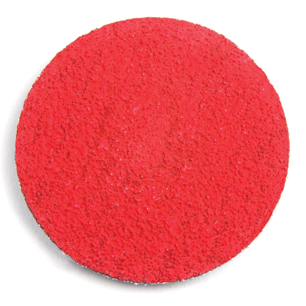 Superior Abrasives - Quick Change Discs; Disc Diameter (Inch): 2 ; Attaching System: Type R ; Abrasive Type: Coated ; Abrasive Material: Ceramic ; Grit: 50 ; Backing Material: Polyester - Exact Industrial Supply