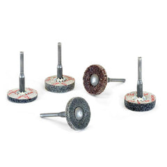 Superior Abrasives - Deburring Wheels; Wheel Type: Unitized ; Wheel Diameter (Inch): 2 ; Center Hole Size (Inch): 1/4 ; Abrasive Material: Silicon Carbide ; Grade: Fine ; Density: 4 - Exact Industrial Supply