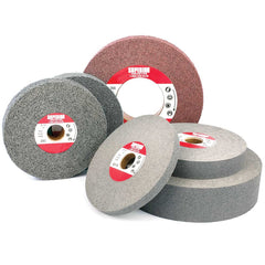 Superior Abrasives - Deburring Wheels; Wheel Type: Convolute ; Wheel Diameter (Inch): 6 ; Center Hole Size (Inch): 1 ; Abrasive Material: Silicon Carbide ; Grade: Fine ; Density: 8 - Exact Industrial Supply