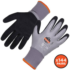 Ergodyne - Work & General Purpose Gloves; Material Type: Polyester ; Application: Material Handling; Construction ; Coated Area: Fully Coated ; Women's Size: Small ; Men's Size: Small ; Hand: Pair - Exact Industrial Supply