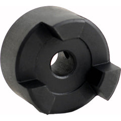 Tritan - Flexible Coupling; Type: Jaw Coupling Hub ; Bore Diameter (Decimal Inch): 0.3750 ; Material: Steel ; Special Item Information: Jaw Coupling Hub Sintered Steel Straight Jaw Finished Bore with Keyway Bore: 0.375" ; Torque (In/Lb): 200.00 (Pounds) - Exact Industrial Supply