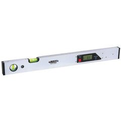 Insize USA LLC - Inclinometers; Operation Type: Electronic ; Inclinometer Type: Digital Level; Protractor Spirit ; Minimum Measurement (Degrees): 0.00 ; Maximum Measurement (Degrees): 360.00 ; Dial Graduation (Minutes): 0.10 ; Measuring Face Type: Flat - Exact Industrial Supply