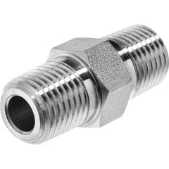 Pipe Fitting: 1/8 x 1/8″ Fitting, 304 Stainless Steel 9,400 psi