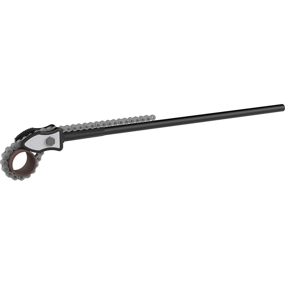 Petol - Chain & Strap Wrenches; Type: Chain Tong ; Maximum Pipe Capacity (Inch): 15.75 ; Chain/Strap Length: 59 (Inch); Handle Length: 37 (Inch) - Exact Industrial Supply