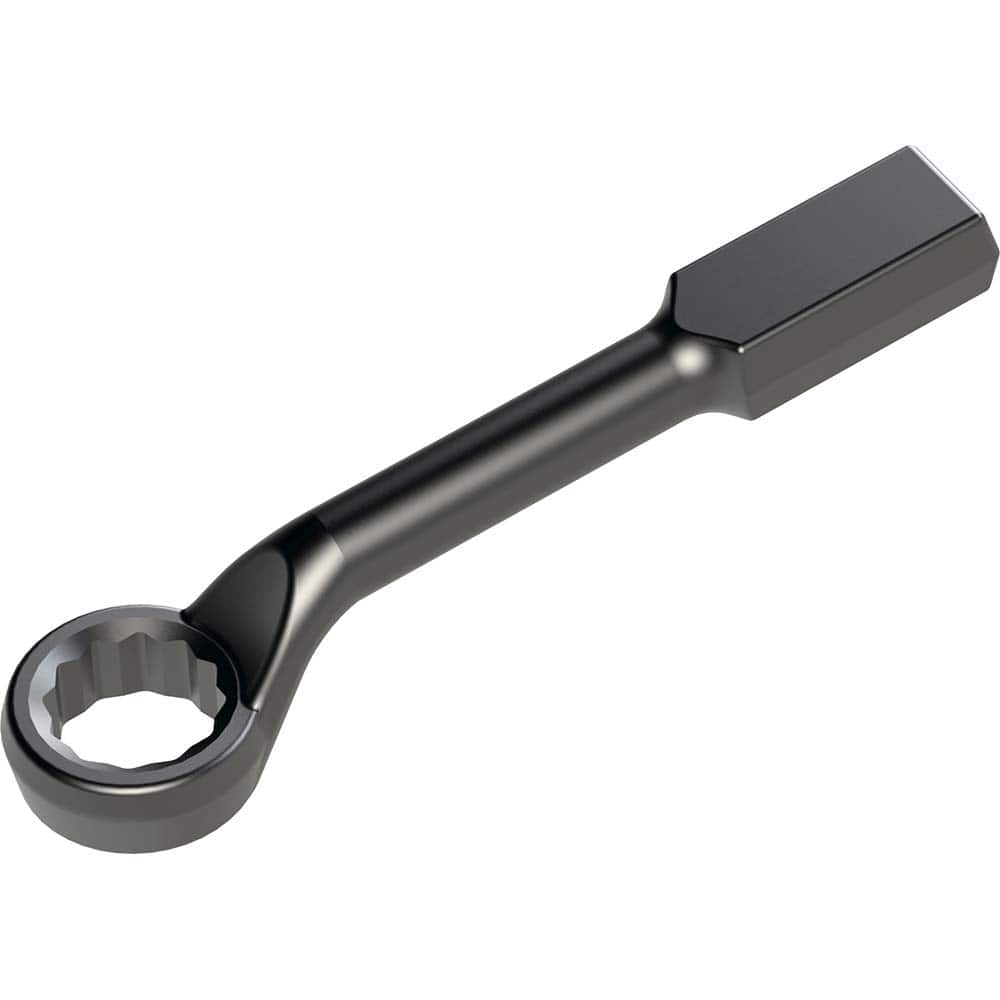 Petol - Box Wrenches; Wrench Type: Offset ; Tool Type: Striking Wrench ; Size (Inch): 2-3/4 ; Number of Points: 12 ; Head Type: Single End ; Finish/Coating: Black Oxide - Exact Industrial Supply