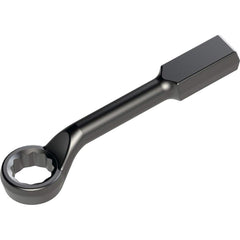 Petol - Box Wrenches; Wrench Type: Offset ; Tool Type: Striking Wrench ; Size (Inch): 1-1/16 ; Number of Points: 12 ; Head Type: Single End ; Finish/Coating: Black Oxide - Exact Industrial Supply